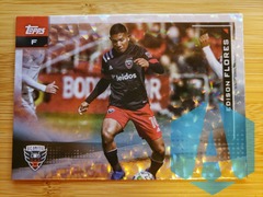 2021 Topps MLS Edison Flores #67 Icy White Foil DC United